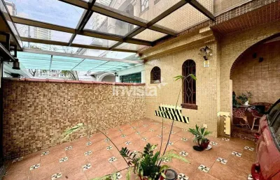 Casa com 3 quartos para alugar no Ponta da Praia, Santos 