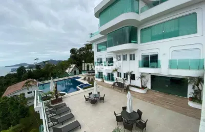 Comprar casa no morro santa terezinha 10 suítes, piscina com borda infinita, vista mar!!