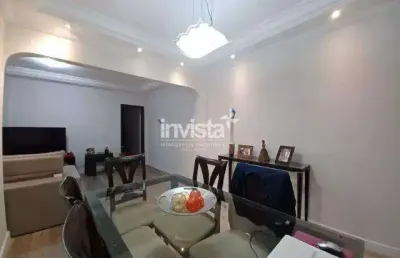 Apartamento com 3 quartos à venda no Embaré, Santos 