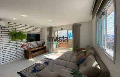 Cobertura com 3 quartos à venda no Marapé, Santos 