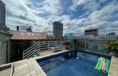 Cobertura com 4 quartos à venda no Ponta da Praia, Santos 