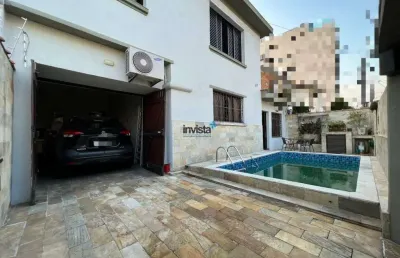 Casa com 3 quartos à venda no Embaré, Santos 
