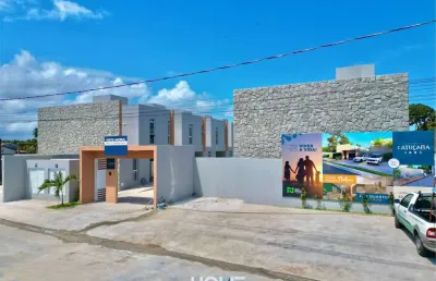 Catuçaba residencial - casa de 96m² com 2 e 3 quartos na barra nova