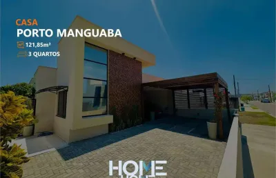 Linda casa no porto manguaba - com 3 quartos - completa de armários