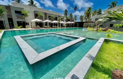 Villas manatee - apto de 2 suítes com 63m² na praia do patacho