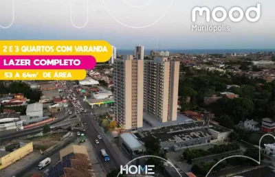 'viva o melhor da vida no mood murilópolis' - 02 quartos - torre a