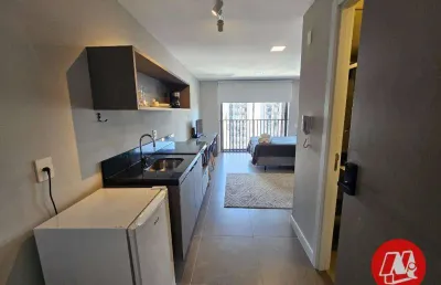 Studio com 1 dormitório para alugar, 24 m² - auxiliadora - porto alegre/rs