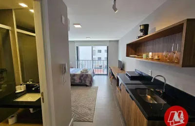 Studio com 1 dormitório para alugar, 24 m² - auxiliadora - porto alegre/rs