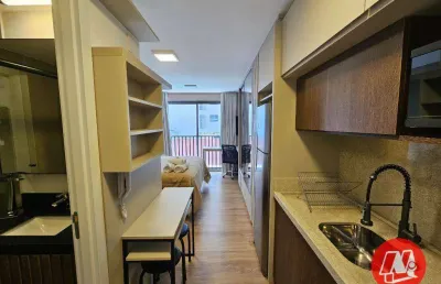 Studio para alugar, 24 m² - auxiliadora - porto alegre/rs