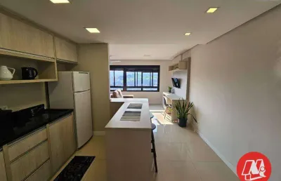 Loft com 1 dormitório para alugar, 35 m² por r$ 3.422,00/mês - jardim botânico - porto alegre/rs