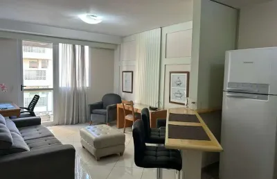 Flat para locação em barueri, alphaville centro industrial e empresarial/alphaville., 1 dormitório, 1 suíte, 1 banheiro, 1 vaga