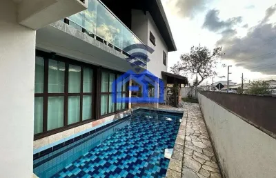 Sobrado à venda no bairro estrela d'alva - 4 suítes, espaço gourmet, piscina com cascata, garagem p