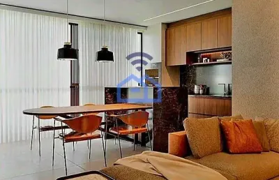 Apartamento à venda no bairro jardim aruan com 1 suíte, sala, cozinha, banheiro e 1 vaga de garagem