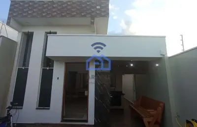 Casa à venda no bairro do morro do algodão em caraguatatuba, sp - 100m², mobiliada e com área gourm