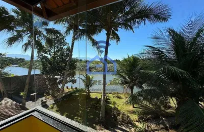 Sobrado à venda no bairro do travessão em caraguatatuba, sp - 420m², 4 suítes, área de lazer com pi