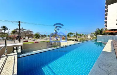 Apartamento à venda, frente mar, com localização privilegiada na praia do indaiá, caraguatatuba, sp