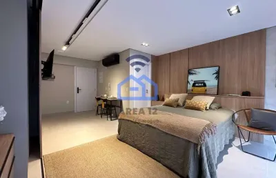 Studio à venda, com localização privilegiada na praia doindaiá, caraguatatuba, sp