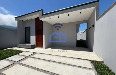 Casa à venda no bairro do massaguaçu em caraguatatuba, sp - 3 dormitórios, sendo 1 suíte, área gour