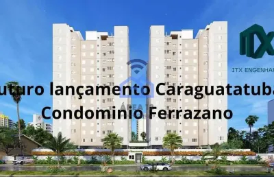 Apartamento à venda, com 2 dormitórios, no bairro jardim das gaivotas em caraguatatuba, sp - condom