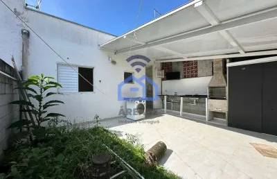 Casa em condominio, com 2 dormitórios, garagem individual, para locação, golfinho, caraguatatuba, s