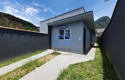 Casa de 2 dormitórios para locação no bairro do jaraguazinho em caraguatatuba, sp - venha morar com