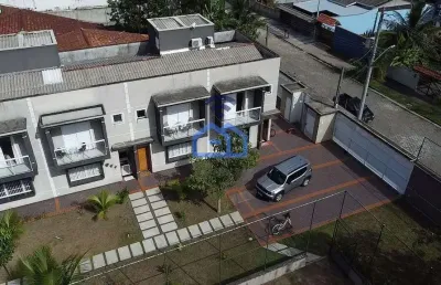 Sobrado em condomínio à venda no bairro do massaguaçu em caraguatatuba, sp