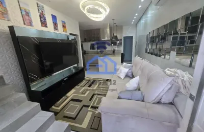 Lindo sobrado à venda no bairro do golfinho em caraguatatuba, sp - com área gourmet e spa!