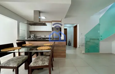 Cobertura com vista mar à venda no indaiá - 199m², 3 dormitórios, 3 vagas, terraço gourmet em carag
