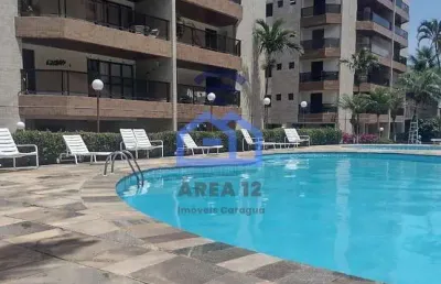 Magnífico apartamento com lazer completo à venda, a apenas 200m da praia de tabatinga em caraguatat