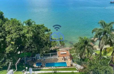 Cobertura com vista definitiva para o mar à venda no bairro da martim de sá em caraguatatuba, sp -