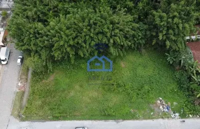 Oportunidade - terreno plano de esquina com 1.470m² à venda no bairro do massaguaçu em caraguatatub