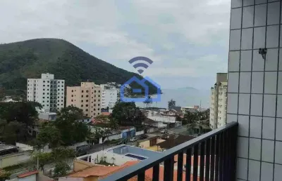 Apartamento com vista mar, andar alto, à venda, martim de sá, caraguatatuba, sp