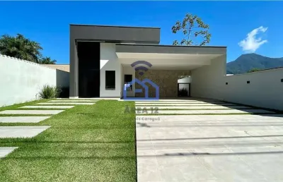 Casa alto padrão, à venda, mar verde ii, caraguatatuba, sp