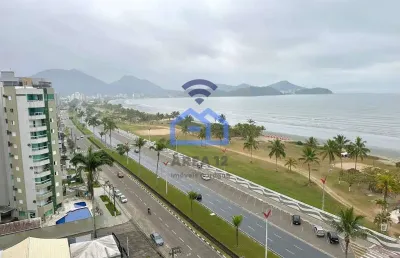 Excelente cobertura frente mar para locação, indaiá, caraguatatuba, sp