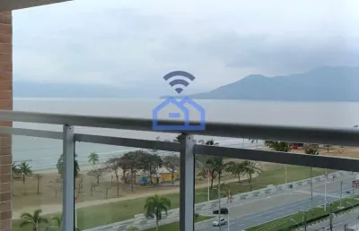 Apartamento à venda em condomínio frente mar no indaiá em caraguatatuba, sp com 3 dormitórios sendo
