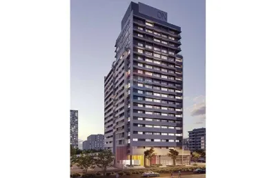 Apartamento studio ao lado do metrô brooklin - r$ 313.000,00