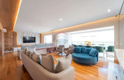 Cobertura espetacular, 504m² mobilada no condomínio cena golf residence