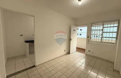 Apartamento 38m² de frente a praia do gonzaguinha – são vicente sp