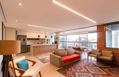 Apartamento de alto padrão com 140m², 3 suítes e 2 vagas na vila mariana