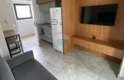 Studio com varanda, mobiliado em higienópolis – pronto para morar!