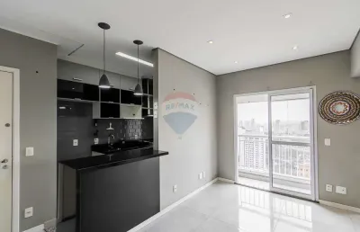 Apartamento mobiliado com 2 dormitórios e uma vaga na liberdade