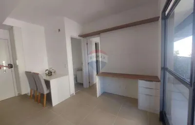 Apartamento 1 suíte, com design planejado e moderno. condominio clube