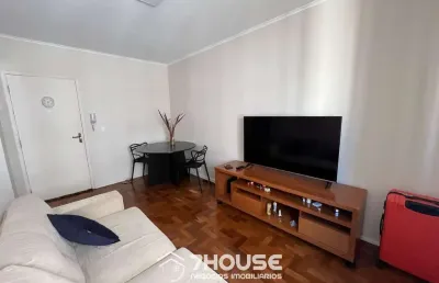 Apartamento mobiliado para locação em campinas-sp, bairro bosque: 1 quarto, 1 sala, 1 banheiro, 51m² de área. venha conferir!