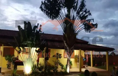 Chácara com 4 dormitórios à venda, 1054 m² por r$ 1.290.000,00 - recanto feliz - paulínia/sp