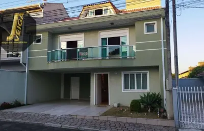 Sobrado com 3 dormitórios à venda, 360 m² por r$ 1.200.000,00 - alto boqueirão - curitiba/pr