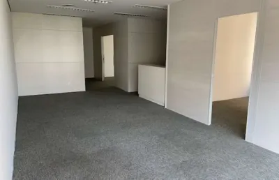 Sala comercial para locação no brooklin com 96 m², 3 vagas