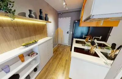 Condomínio hello higienópolis - studio de 24m² sem vaga.