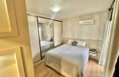 Apartamento semi-mobiliado de 3 dormitório sendo 1 suítes com vista para o rio no centro de itajaí!