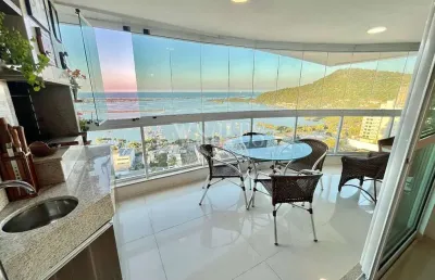 Alto padrão em itajaí – apartamento com varanda gourmet e lazer completo