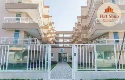 Apartamento com 1 dormitório à venda, 53 m² por r$ 350.000,00 - cumbuco - caucaia/ce